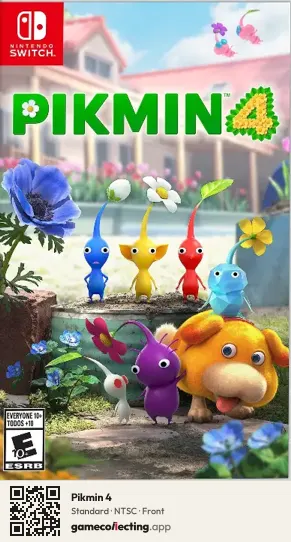 Pikmin 4 Nintendo Switch, NTSC box front