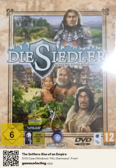 The Settlers: Rise of an Empire Computer, Germany box front