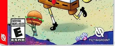 SpongeBob SquarePants: Krusty Cook-Off, the ESRB box on its front