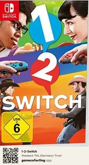 1-2-Switch Nintendo Switch, Germany box front