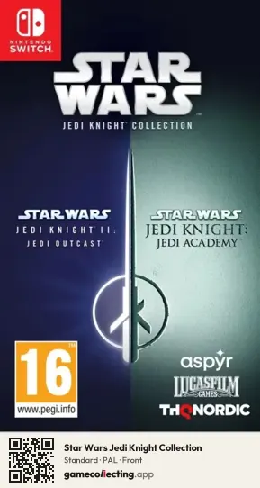 Star Wars Jedi Knight Collection Nintendo Switch, PAL box front