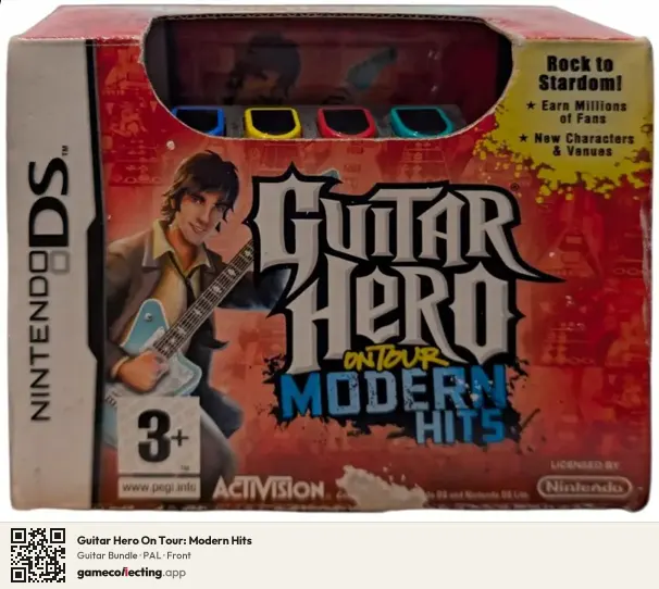 Guitar Hero On Tour: Modern Hits Nintendo DS, PAL box front
