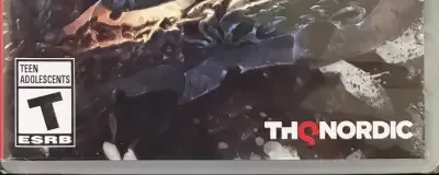 Darksiders Genesis, the ESRB box on its front