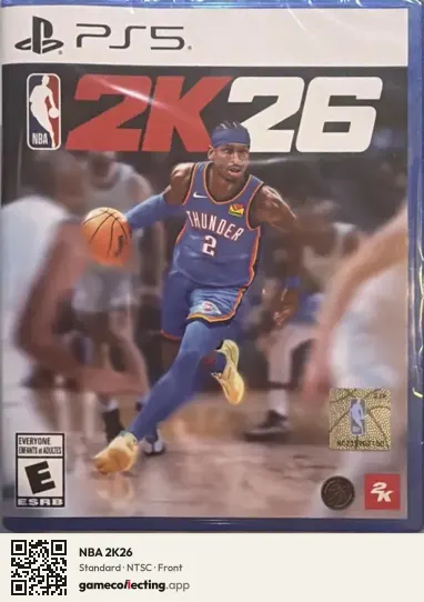 NBA 2K26 PlayStation 5, NTSC box front