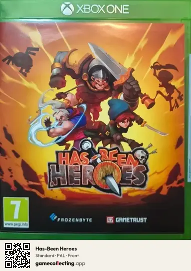 Has-Been Heroes Xbox One, PAL box front