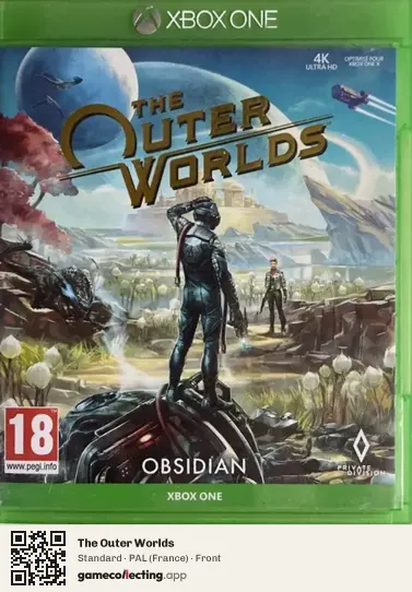 The Outer Worlds Xbox One, France box front
