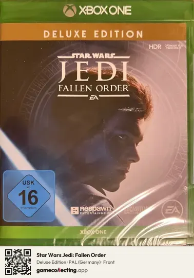 Star Wars Jedi: Fallen Order Xbox One, Germany box front