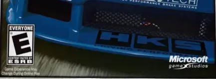 Forza Motorsport, the ESRB box on its front
