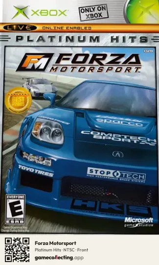 Forza Motorsport Xbox, NTSC box front