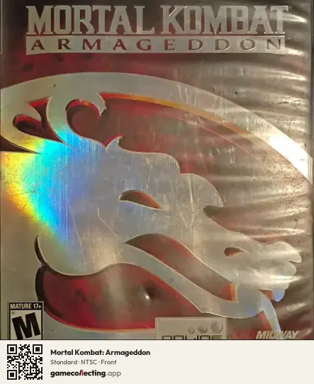 Mortal Kombat: Armageddon PlayStation 2, NTSC box front