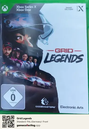 Grid Legends Xbox Series X, Germany box front