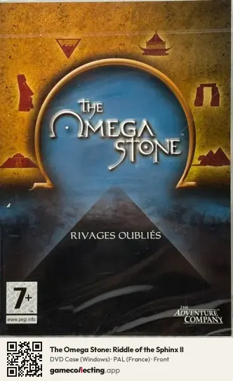 The Omega Stone: Riddle of the Sphinx II Computer, France box front