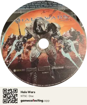 Halo Wars Xbox 360, NTSC disc