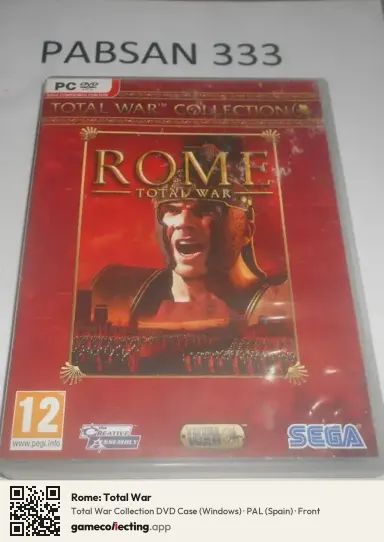 Rome: Total War Computer, Spain box front