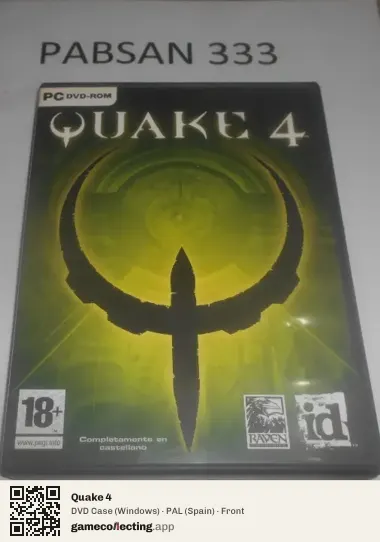 Quake 4 Computer, Spain box front