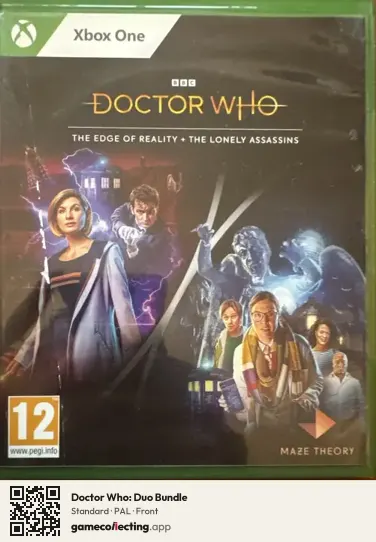 Doctor Who: Duo Bundle Xbox One, PAL box front