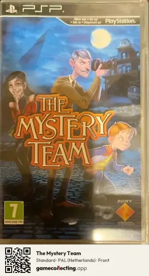 The Mystery Team PlayStation Portable, Netherlands box front