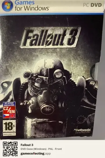 Fallout 3 Computer, PAL box front