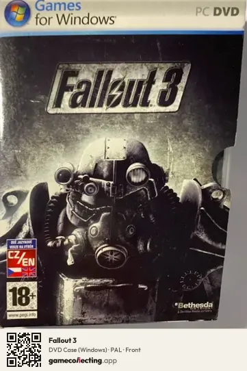 Fallout 3 Computer, PAL box front