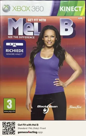 Get Fit with Mel B Xbox 360, Italy box front