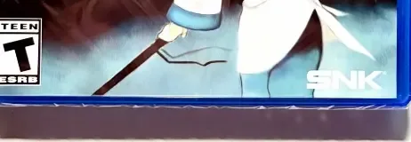 The Last Blade 2, the ESRB box on its front