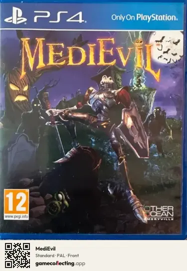 MediEvil PlayStation 4, PAL box front