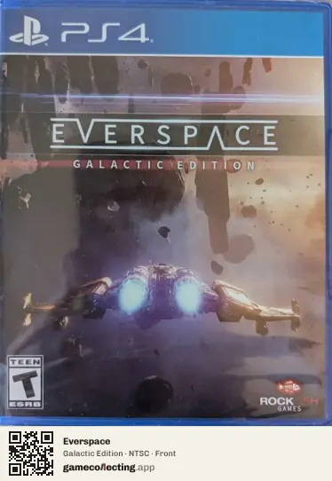 Everspace PlayStation 4, NTSC box front
