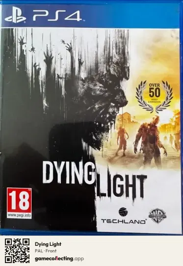Dying Light PlayStation 4, PAL box front