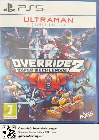 Override 2: Super Mech League PlayStation 5, PAL box front