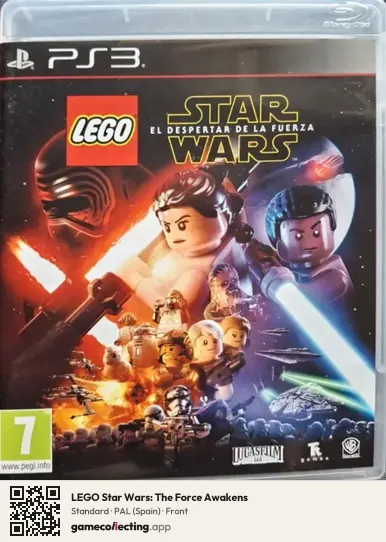 LEGO Star Wars: The Force Awakens PlayStation 3, Spain box front