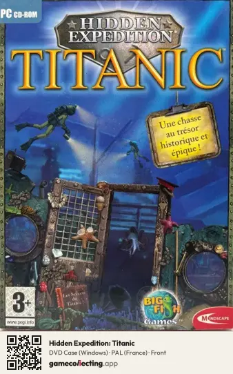 Hidden Expedition: Titanic Computer, France box front