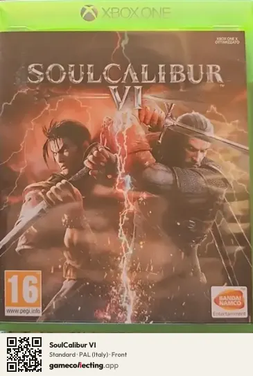 SoulCalibur VI Xbox One, Italy box front