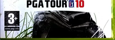 Tiger Woods PGA Tour 10, the PEGI square on its front