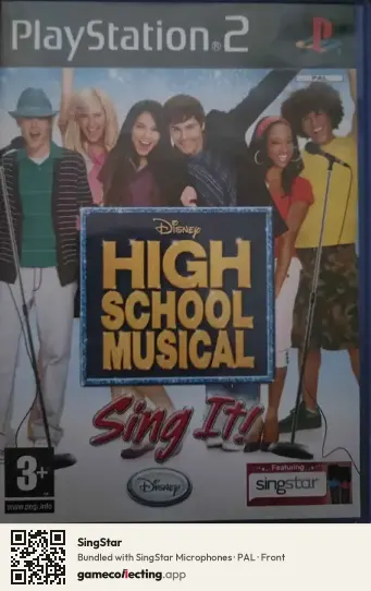 SingStar PlayStation 2, PAL box front
