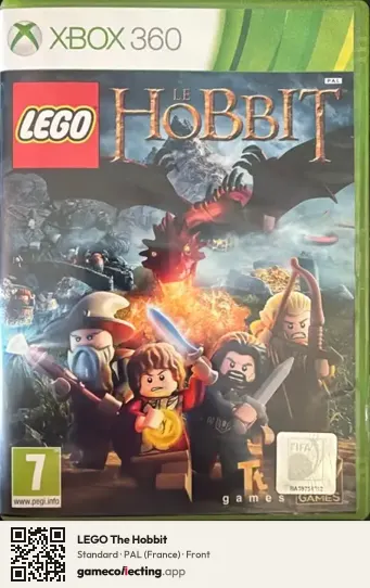 LEGO The Hobbit Xbox 360, France box front