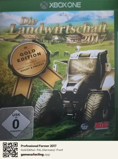 Professional Farmer 2017 Xbox One, Germany box front