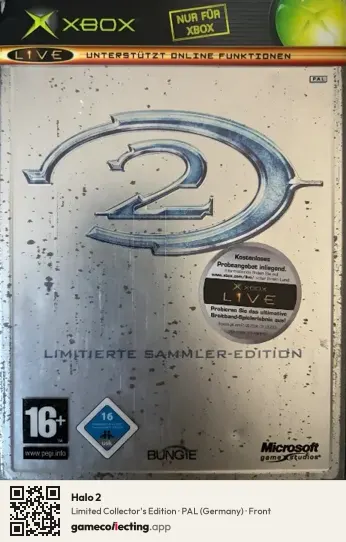 Halo 2 Xbox, Germany box front