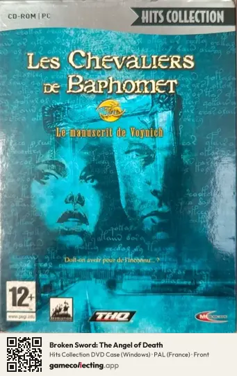 Broken Sword: The Angel of Death Computer, France box front