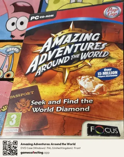 Amazing Adventures: Around the World Computer, United Kingdom box front