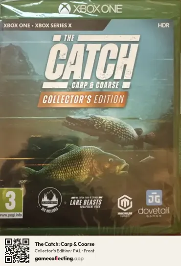 The Catch: Carp & Coarse Xbox One, PAL box front