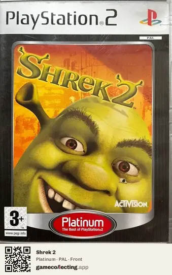 Shrek 2 PlayStation 2, PAL box front