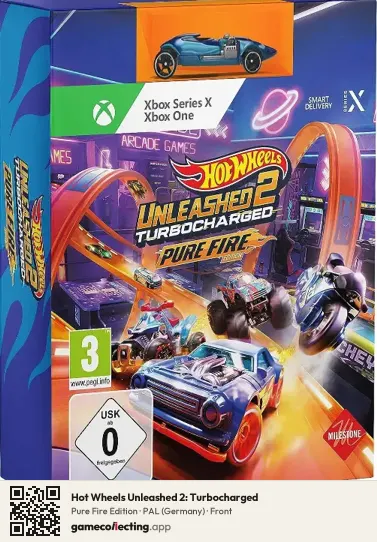 Hot Wheels Unleashed 2: Turbocharged Xbox Series X, Germany box front