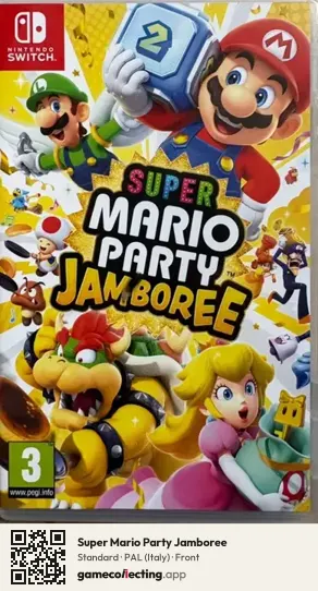 Super Mario Party Jamboree Nintendo Switch, Italy box front