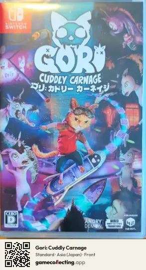 Gori: Cuddly Carnage Nintendo Switch, Japan box front