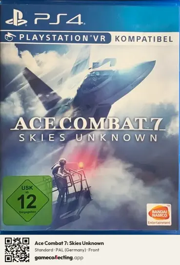 Ace Combat 7: Skies Unknown PlayStation 4, Germany box front