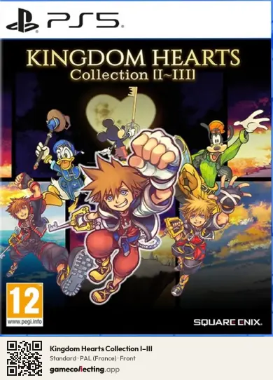 Kingdom Hearts Collection I–III PlayStation 5, France box front