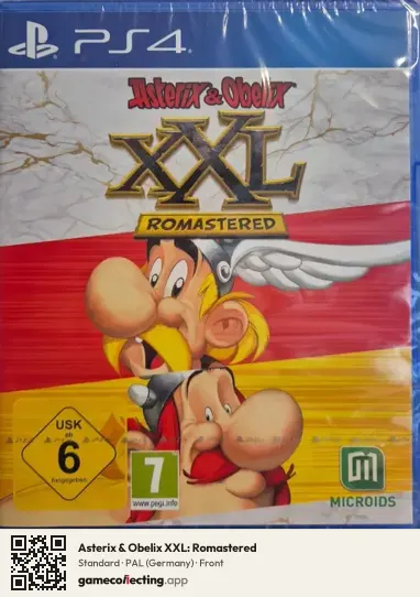 Asterix & Obelix XXL: Romastered PlayStation 4, Germany box front