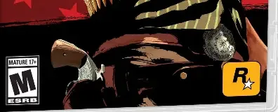 Red Dead Redemption, the ESRB box on its front