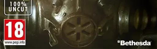 Fallout 4, the PEGI square on its front