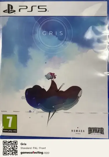 Gris PlayStation 5, PAL box front